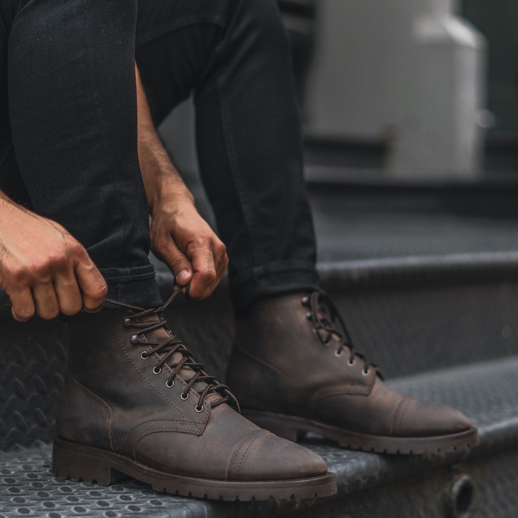 Captain Lug Boot — Tobacco