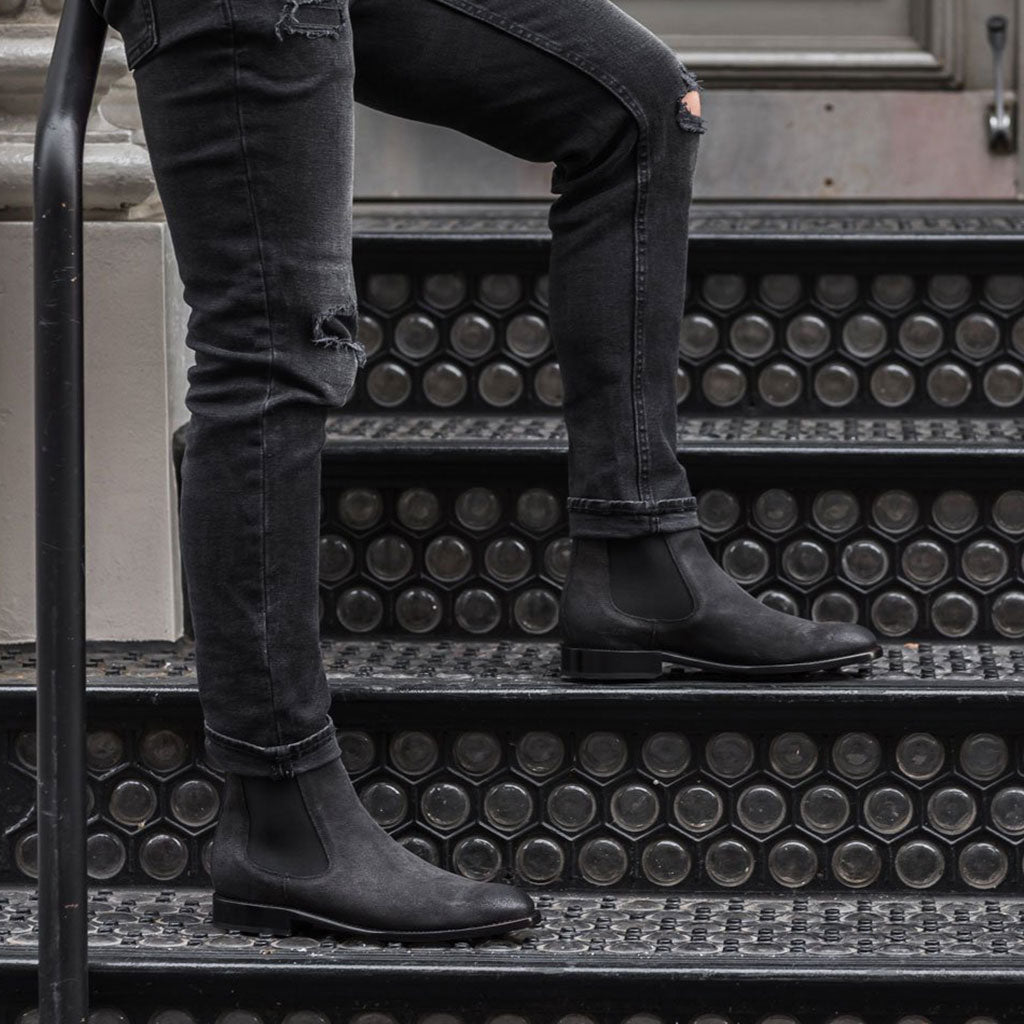 Cavalier Chelsea — Shadow Grey Suede
