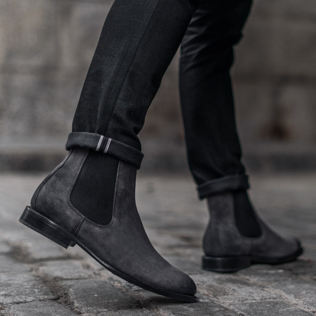 Cavalier Chelsea — Shadow Grey Suede