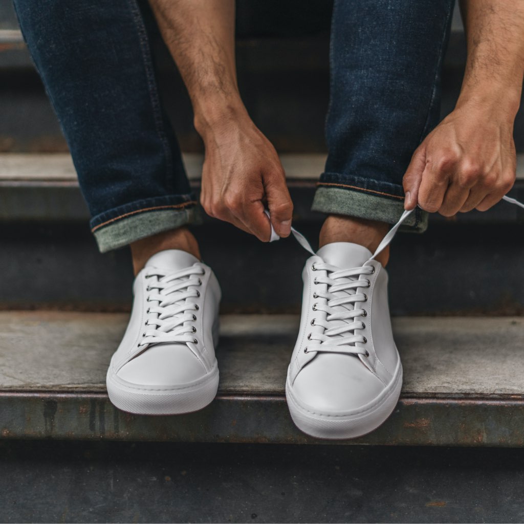 Premier Low Top — White
