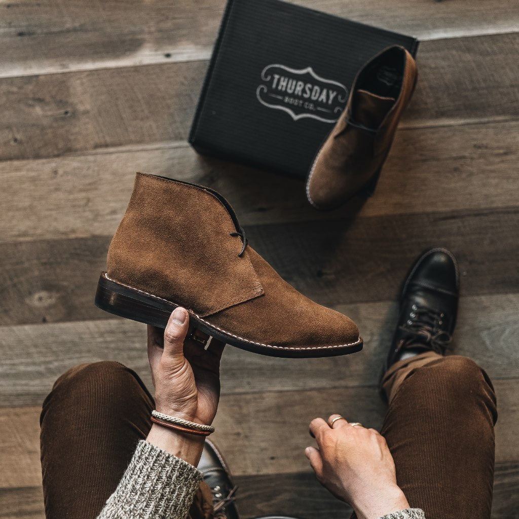 Scout Chukka — Cognac Suede