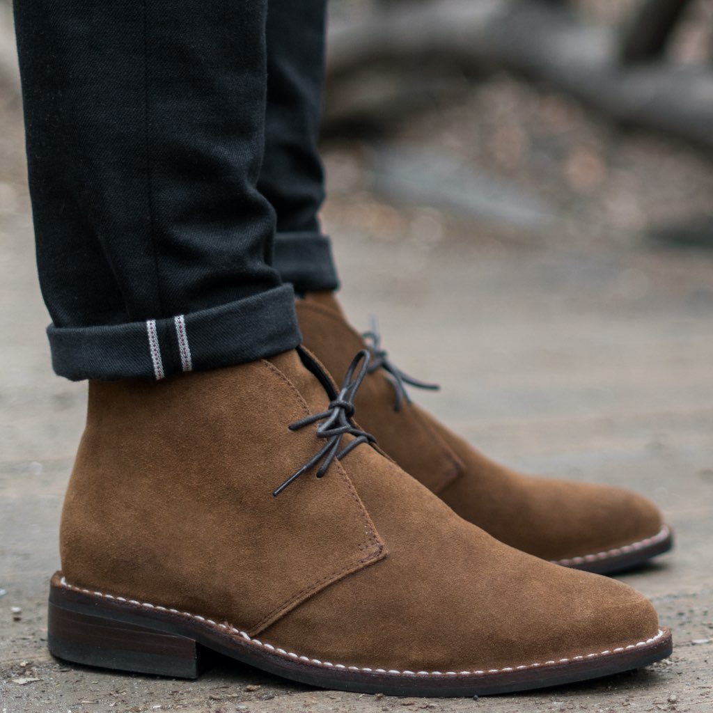 Scout Chukka — Cognac Suede