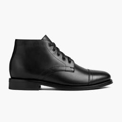 Cadet Cap-Toe Boot — Black